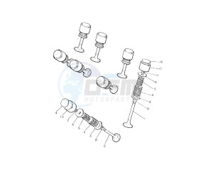 XJR 1300 drawing VALVE