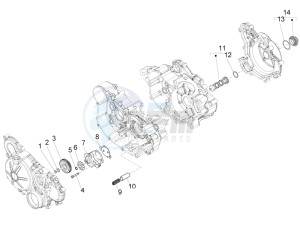 RS4 125 4T (AU, CA, EU, HK, J, RU, S, USA) drawing Oil pump