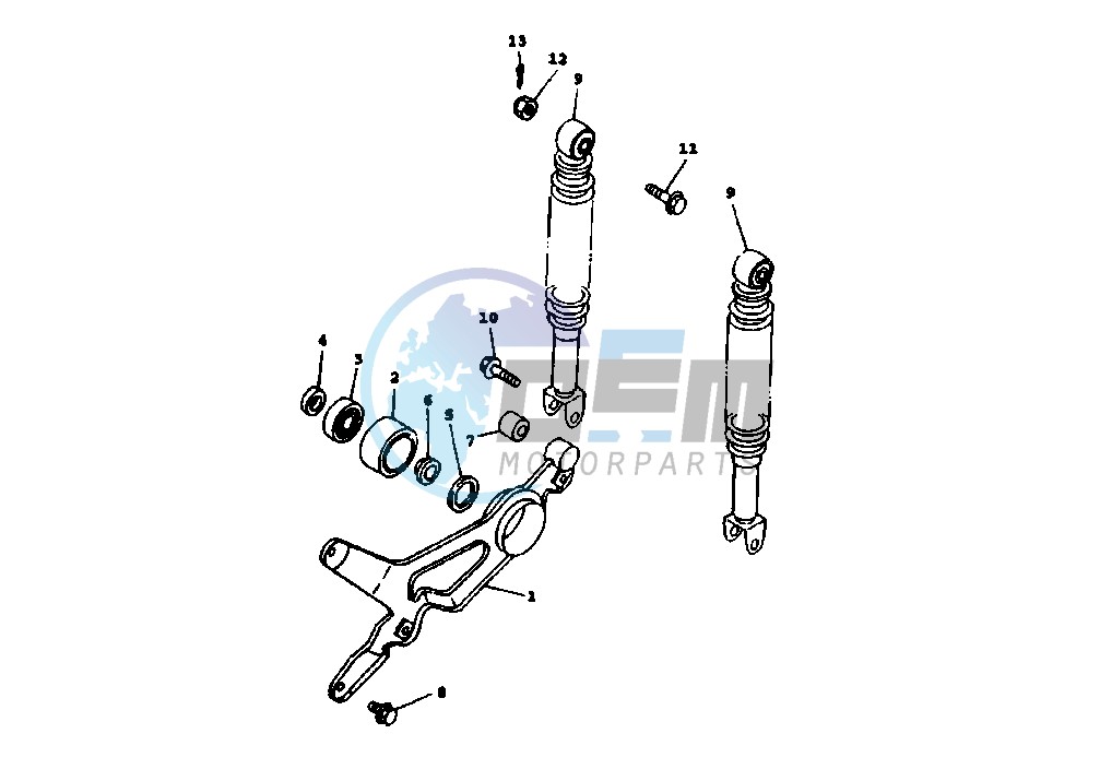 REAR SHOCK ABSORBER