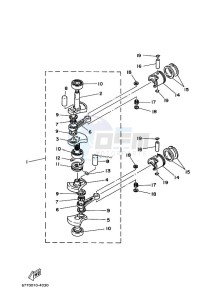 E8DMHL drawing CRANKSHAFT--PISTON