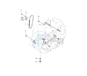 XVS A MIDNIGHT STAR 1300 drawing OIL PUMP