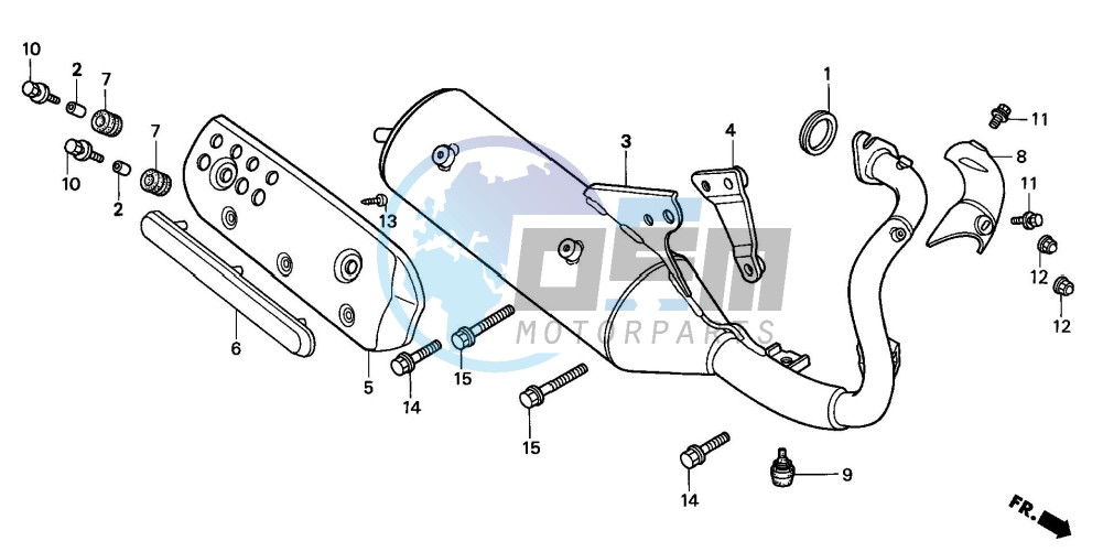 EXHAUST MUFFLER