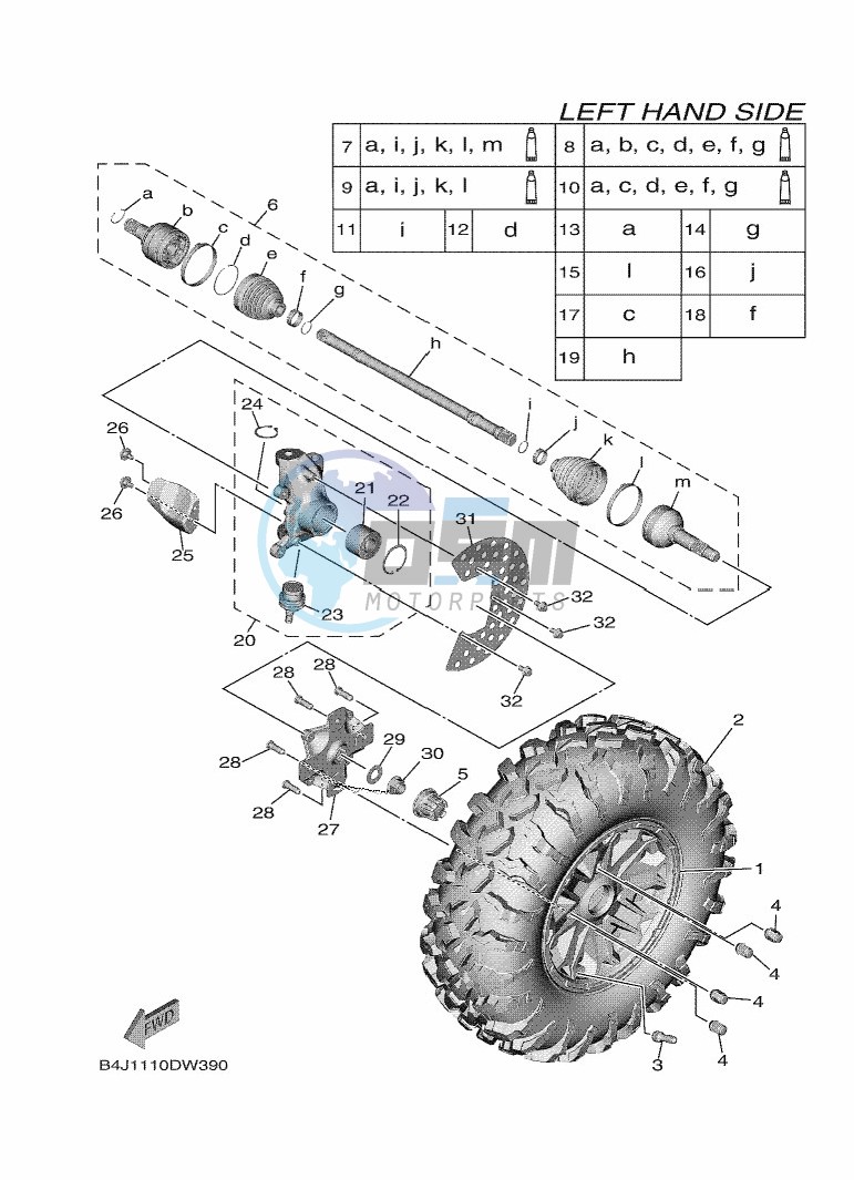 FRONT WHEEL