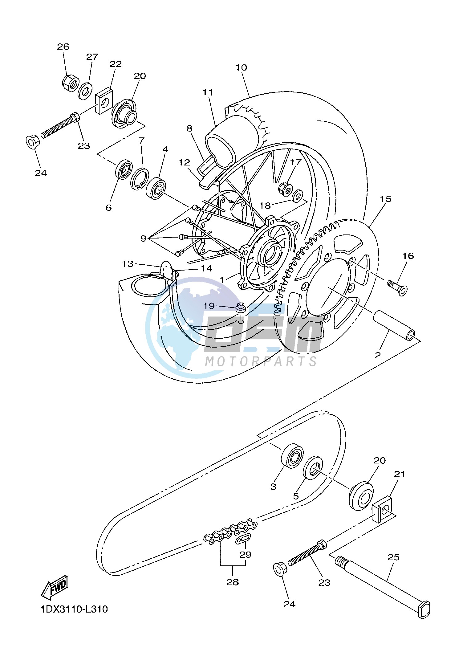 REAR WHEEL