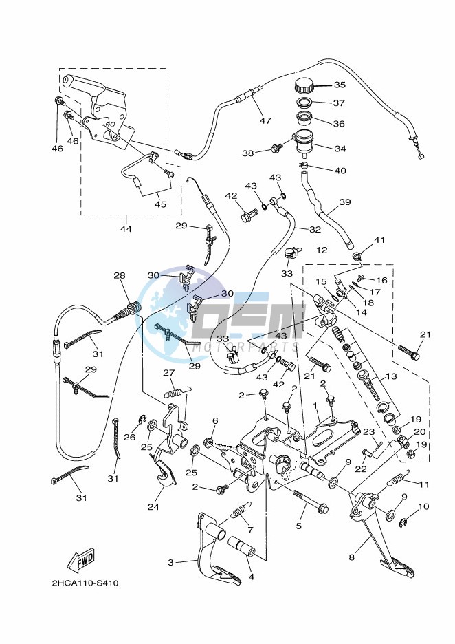 PEDAL WIRE