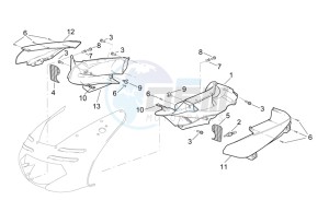 RSV 2 1000 drawing Front body - Duct