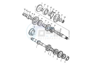 TT RE 600 drawing TRANSMISSION