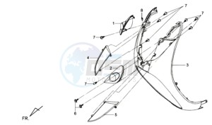 MIO 50 drawing FR PLATE / INDICATORS