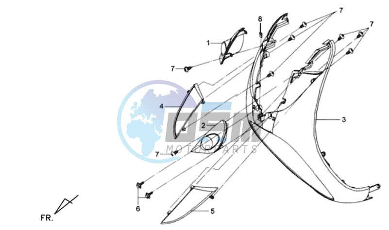 FR PLATE / INDICATORS