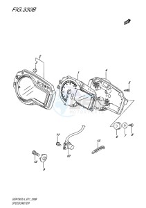 GSR750Z ABS EU drawing SPEEDOMETER