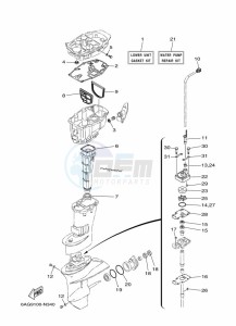 F15CMHS drawing REPAIR-KIT-3