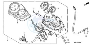 CBF125MA UK - (E) drawing METER