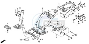 SA50S drawing FRAME BODY