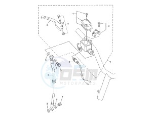 YN NEO'S 50 drawing FRONT MASTER CYLINDER 5C2P