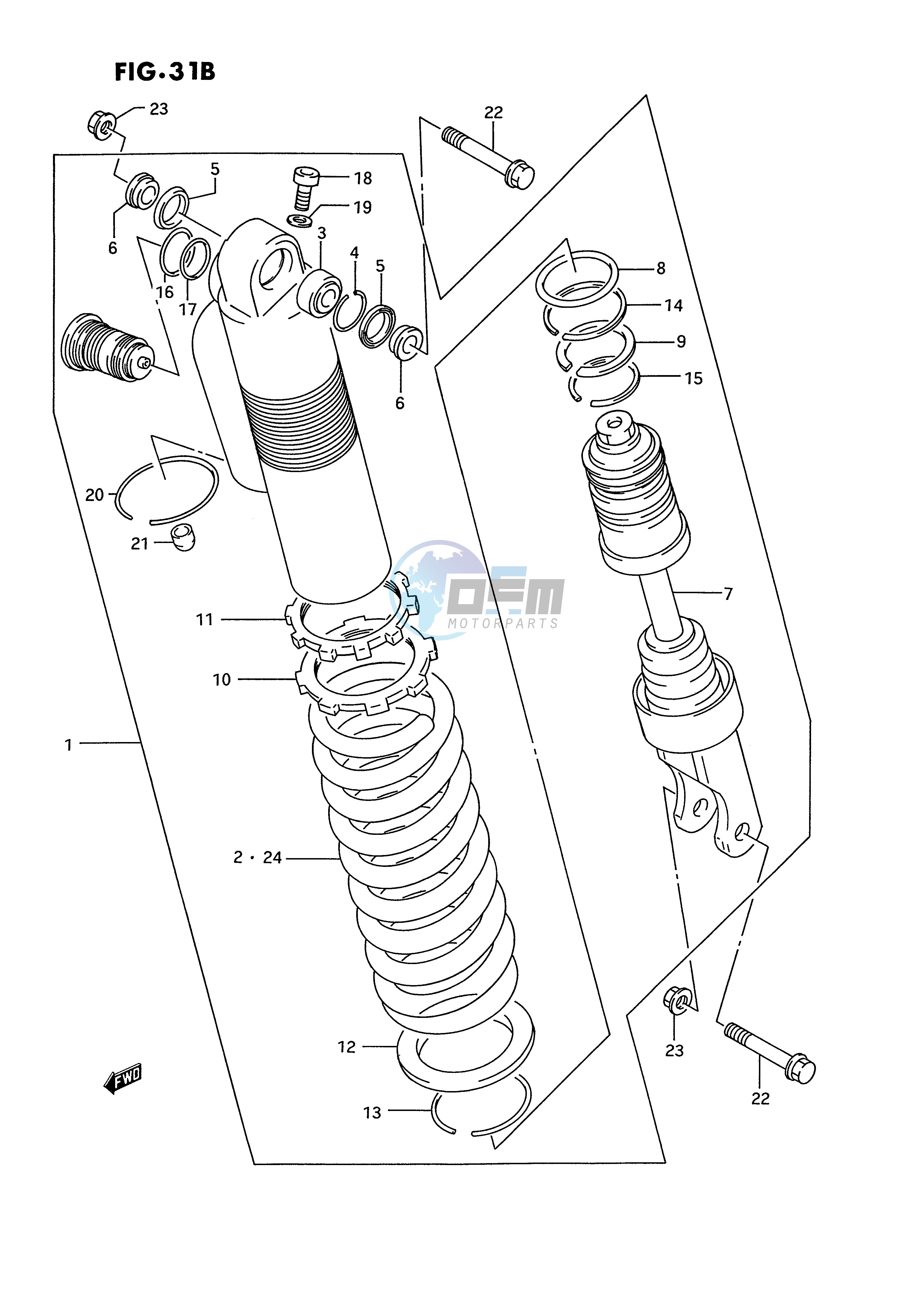 SHOCK ABSORBER (MODEL R)