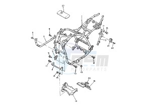 V-MAX 1200 drawing FRAME