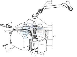 Runner 180 VXR drawing Oil drain valve