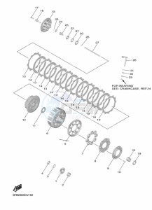 YZ250F (B7BB) drawing CLUTCH