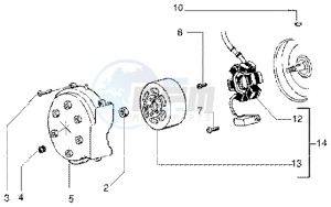 DNA GP EXPERIENCE 50 drawing Flywheel magneto