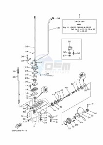 4CMH drawing PROPELLER-HOUSING-AND-TRANSMISSION