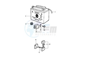 Liberty 50 drawing Battery