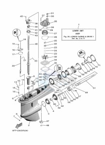 F100B drawing PROPELLER-HOUSING-AND-TRANSMISSION-1