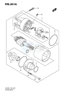 UH125 ABS BURGMAN EU drawing STARTING MOTOR