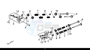 MAXSYM 600 I ABS EXECUTIVE (LX60A4-EU) (E4) (L7-M0) drawing IN.VALVE-EX.VALVE