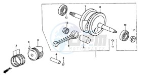 Z50J drawing CRANKSHAFT/PISTON