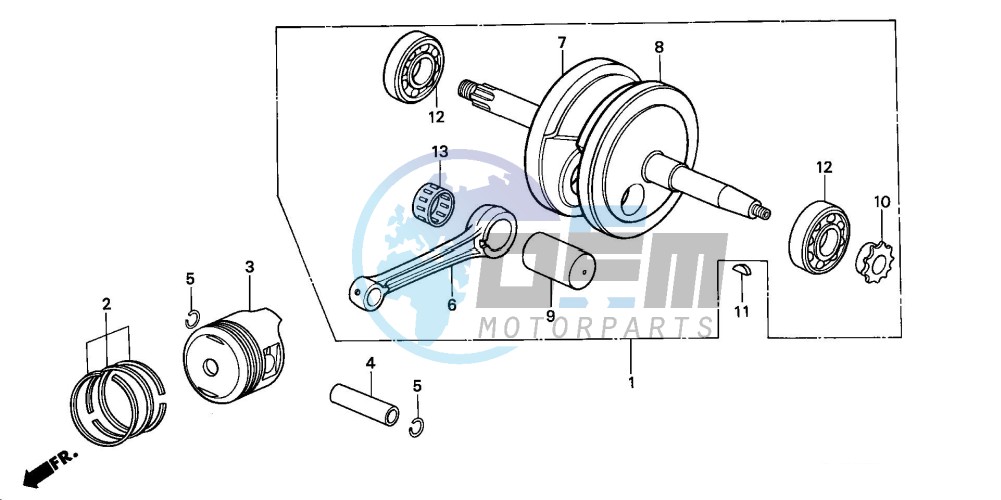 CRANKSHAFT/PISTON