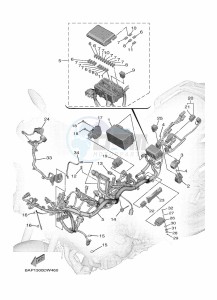 TRACER 9 GT MTT890D (BAP1) drawing ELECTRICAL 1