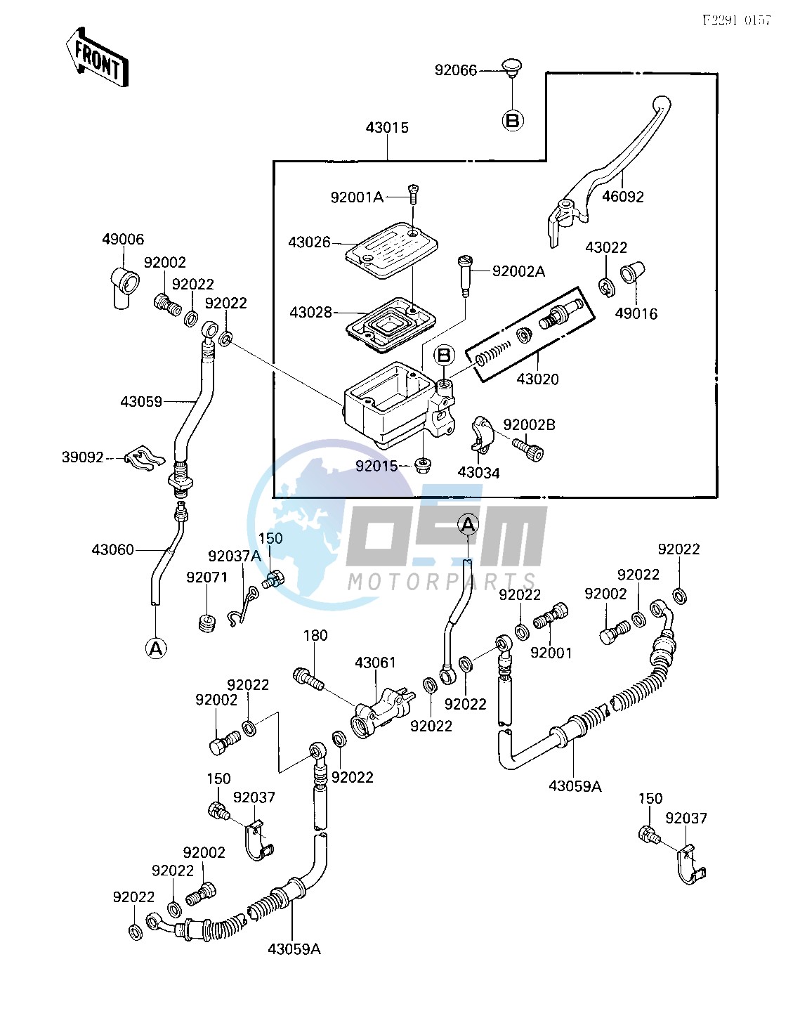 FRONT MASTER CYLINDER