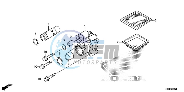 OIL PUMP (TRX420FE1/FM1/FM2/TE1/TM1)