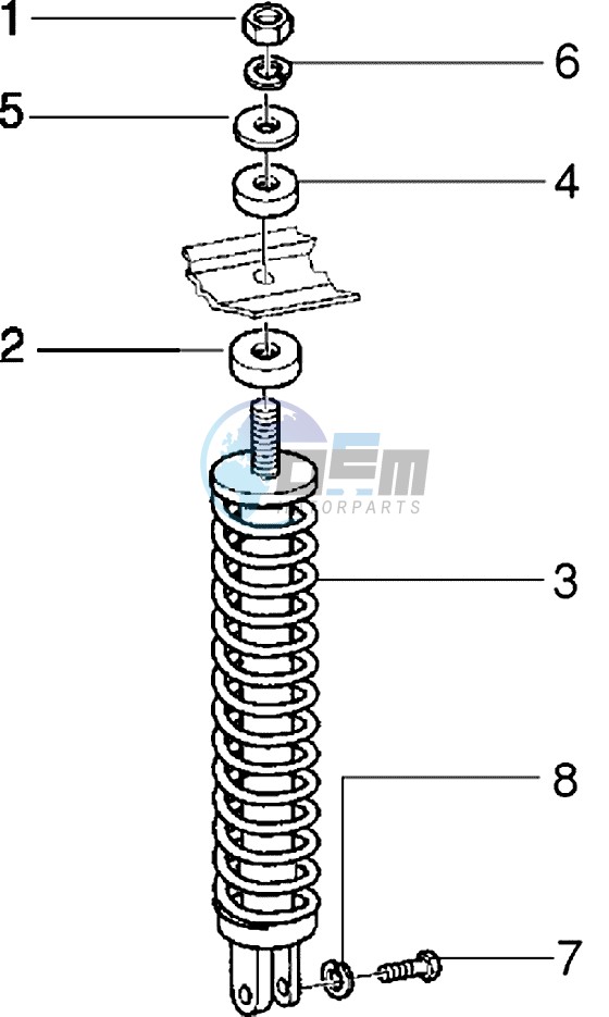 Rear Shock absorber