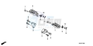 CRF250XB CRF250X ED drawing STEP