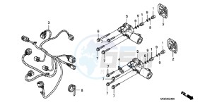 VFR1200FDC VFR1200F Dual Clutch E drawing LINEAR SOLENOID