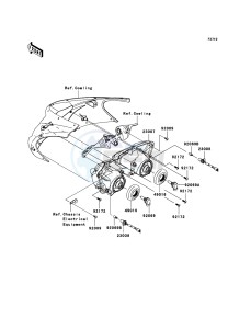 NINJA ZX-10R ZX1000D7F FR GB XX (EU ME A(FRICA) drawing Headlight(s)