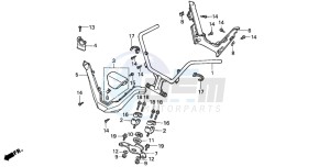 CN250 HELIX drawing HANDLE PIPE/TOP BRIDGE