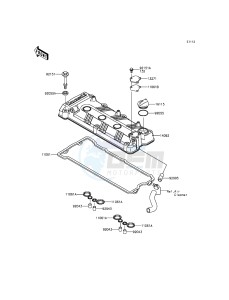 JET_SKI_ULTRA_LX JT1500KFF EU drawing Cylinder Head Cover