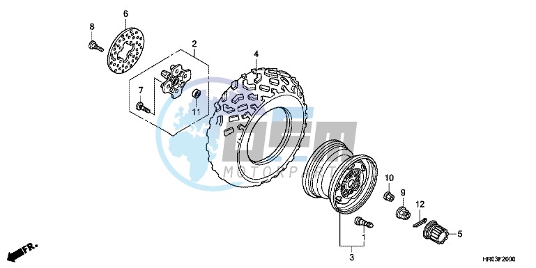 FRONT WHEEL