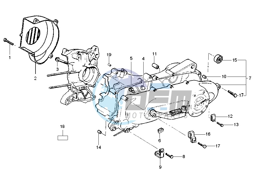 Crankcase cover