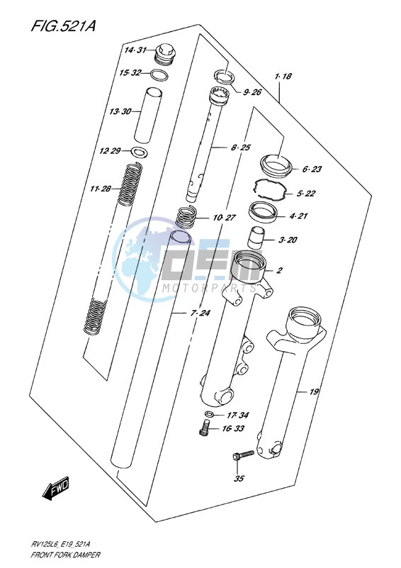 FRONT FORK DAMPER