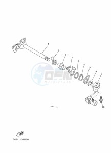 YZ85LW YZ85 (B0GG) drawing SHIFT SHAFT