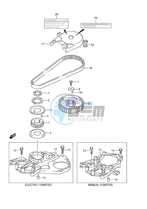 Timing Belt Non-Remote Control