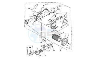 XC K CYGNUS R 125 drawing INTAKE