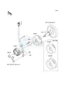 KX 250 T [KX250F] (TF) T6F drawing GENERATOR