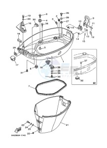 F50A drawing BOTTOM-COWLING