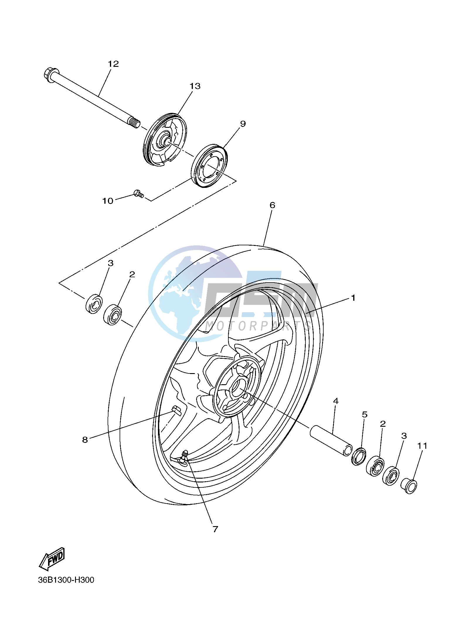 FRONT WHEEL