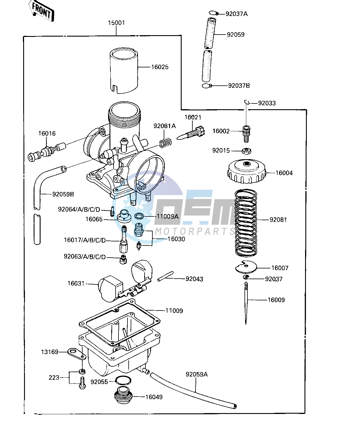 CARBURETOR-- KDX80-C4_C5- -