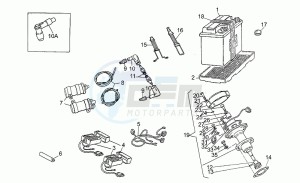 Strada 1000 drawing Ignition unit II